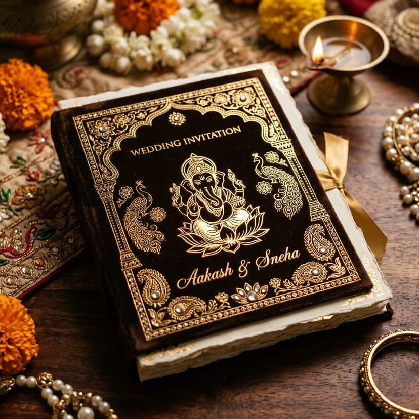Premium Wedding Cards & Kankotri